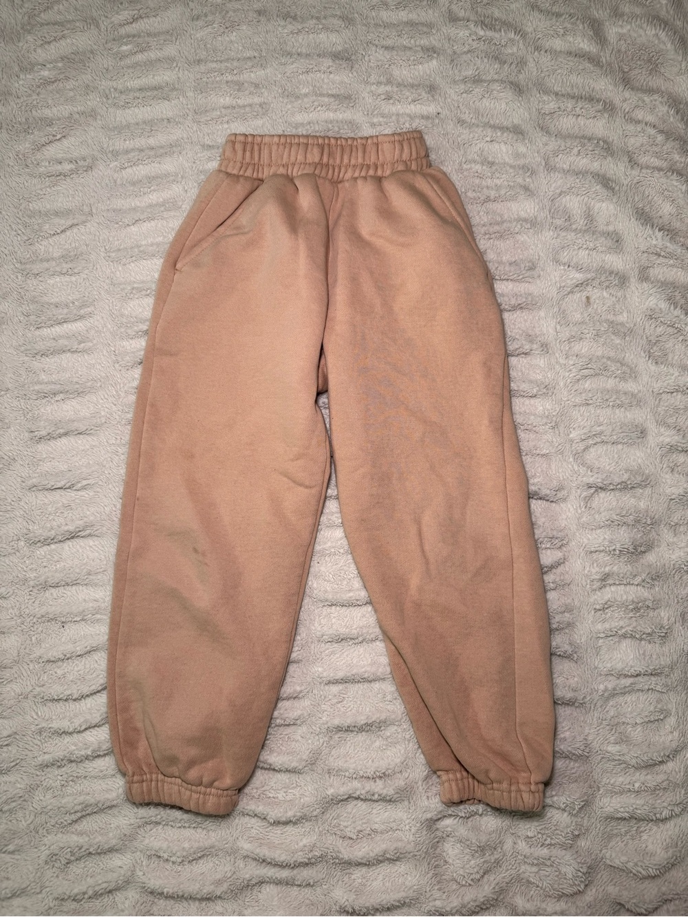 Zara Kids Peach Sweatpants Size 7